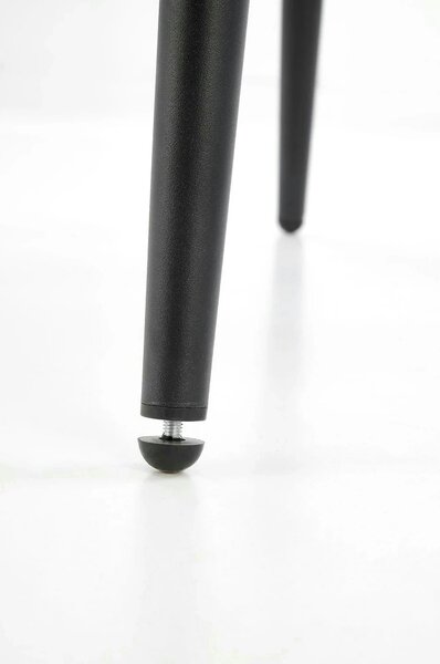 Scaun K580, bej - HLR 11, stofa catifelata/otel, 51x61x85 cm