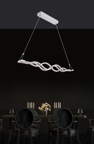 Globo 67109-30 - Lustră LED reglabilă pe cablu PILLA LED/30W/230V + telecomandă