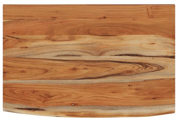 Raft perete 50x30x2,5 cm dreptunghiular lemn acacia margine vie
