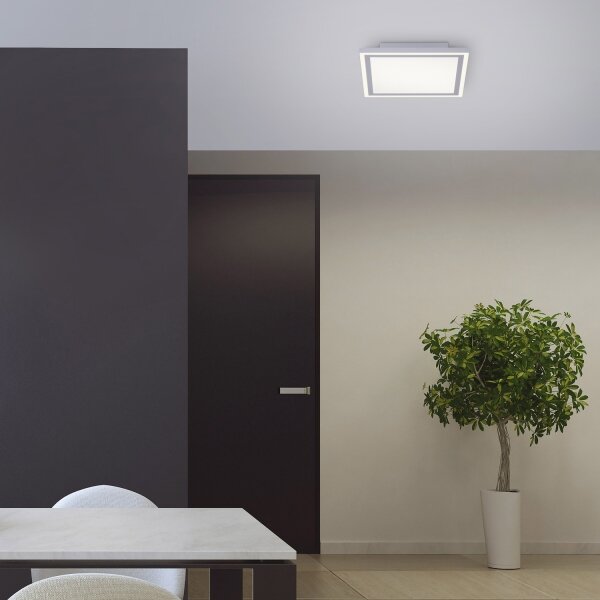 Leuchten Direkt 14850-16 - LED Lampă dimmabilă LED/17W/230V + LED/13W + Telecomandă