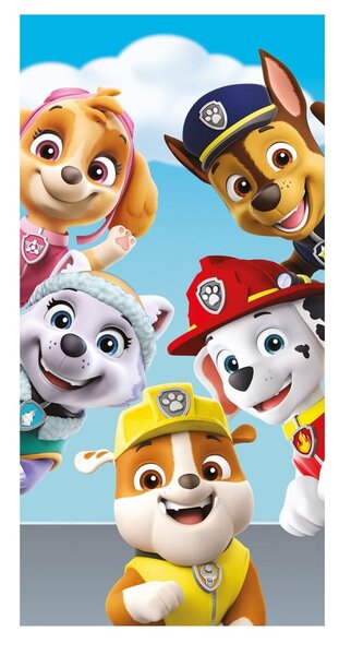 Prosop pentru copii din bumbac 70x140 cm Paw Patrol – Jerry Fabrics