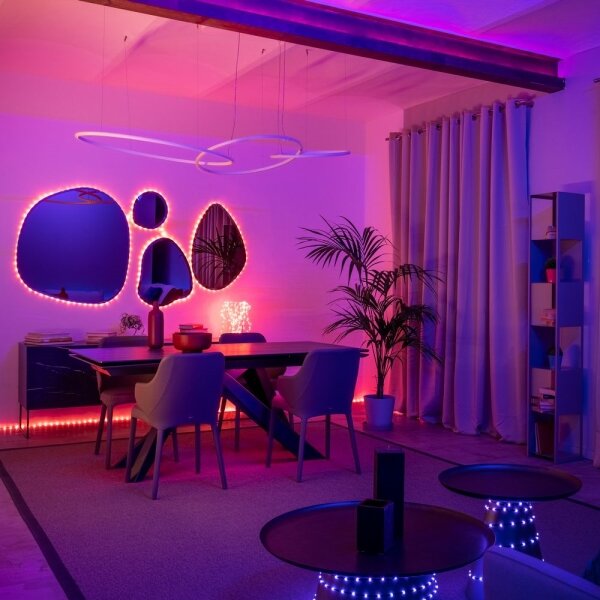 Bandă LED RGB de exterior dimabilă 200xLED 10m IP44 WiFi Twinkly TWD200STP-TEU