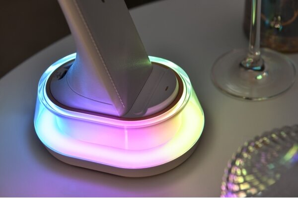 Immax 08974L - Lampă de birou LED RGB dimabilă CORELLA LED/7W/12/230V albă