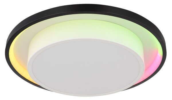 Plafonieră LED RGBW dimabilă MORGAN LED/21W/230V Globo 41390-21 + telecomandă