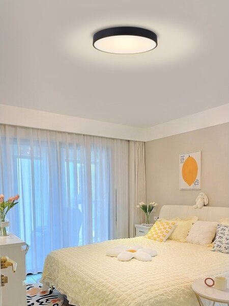 Plafonieră LED dimabilă Immax NEO 07202L RONDATE 53W/230V negru Tuya + telecomandă