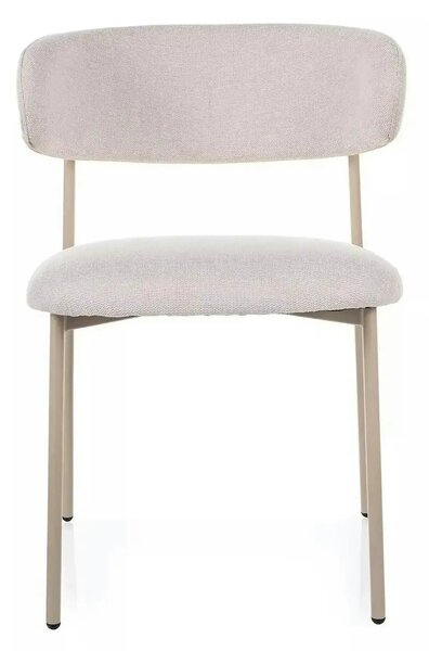Scaun ELTON, bej deschis - Brego 22/casmir, stofa clasica/metal, 56x46