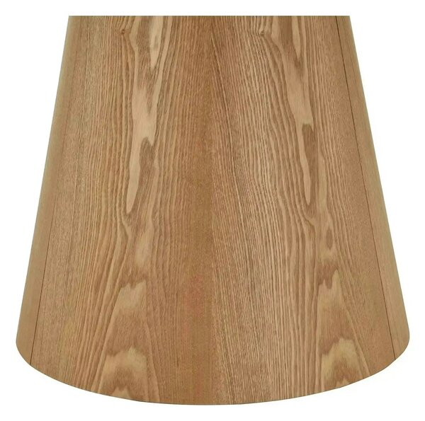 Masa rotunda extensibila living ANGEL II, stejar, 120/160x120x75 cm
