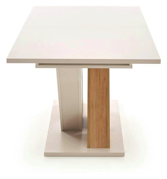 Masa moderna bucatarie BRANDON, casmir/stejar, PAL laminat, 160/200x90