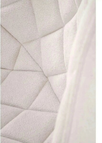 Scaun K567, bej - Havana 2, stofa catifelata/otel, 47x63x85 cm
