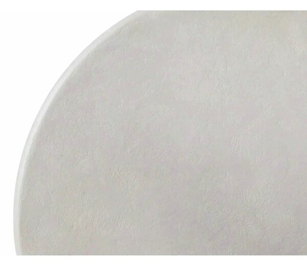 Masuta cafea AURORA, gri deschis, microciment, 60x40 cm