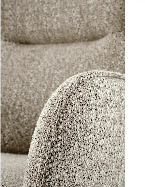 Scaun K571, bej inchis/negru, stofa clasica/otel, 63x64x93 cm