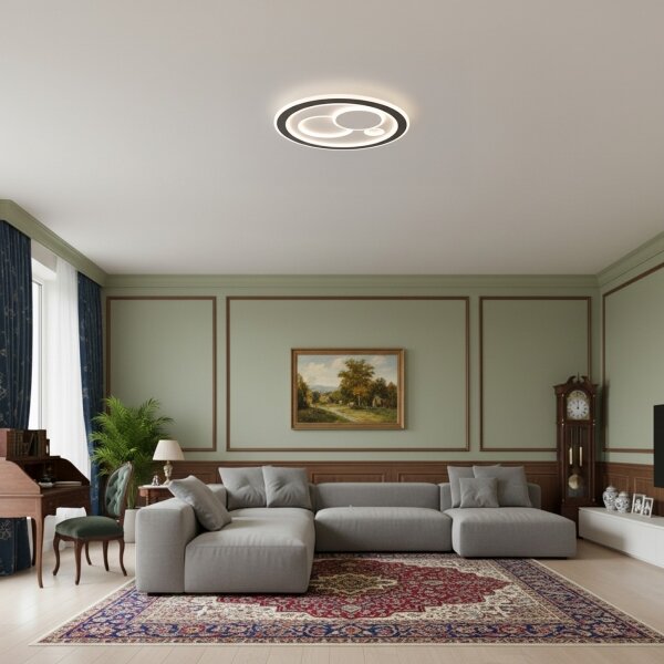 Brilagi - Plafonieră LED dimabilă MODERN LED/89W/230V 3000-6000K + telecomandă