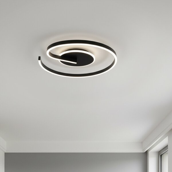 Brilagi - Plafonieră LED reglabilă SPIRAL LED/56W/230V 3000/4000/6000K + telecomandă