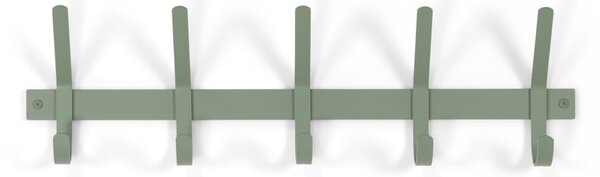 Cuier de perete verde prăfuit din metal 70 cm Dexter – Spinder Design