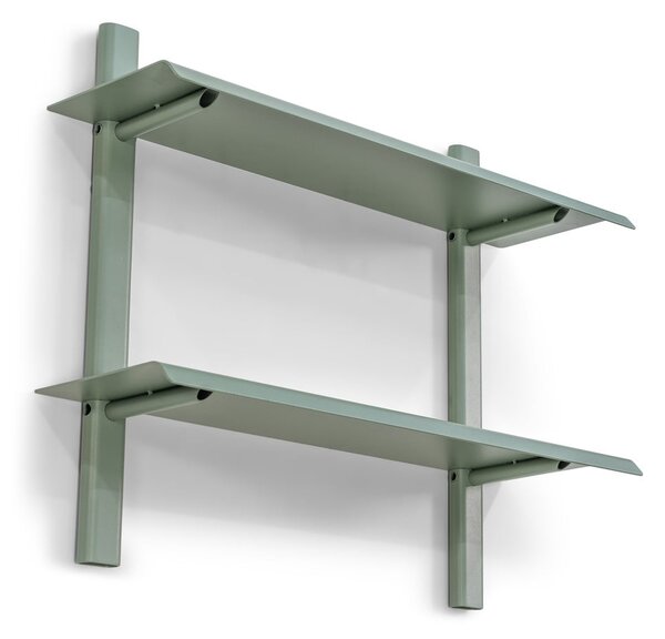 Raft verde prăfuit etajat din metal 60 cm Hola – Spinder Design