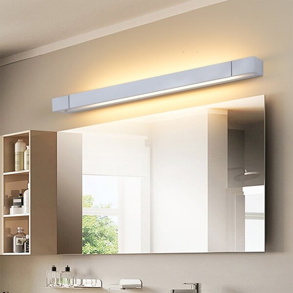 Brilagi-LED Oglindă iluminată pentru baie AQUA LINE LED/18W/230V 60 cm IP44 crom mat