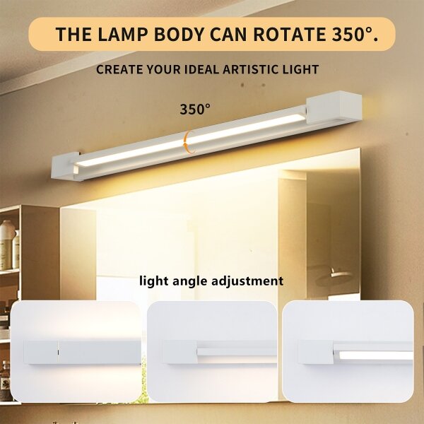 Brilagi- Iluminare LED pentru oglindă de baie AQUA LINE LED/18W/230V 60 cm IP44 albă