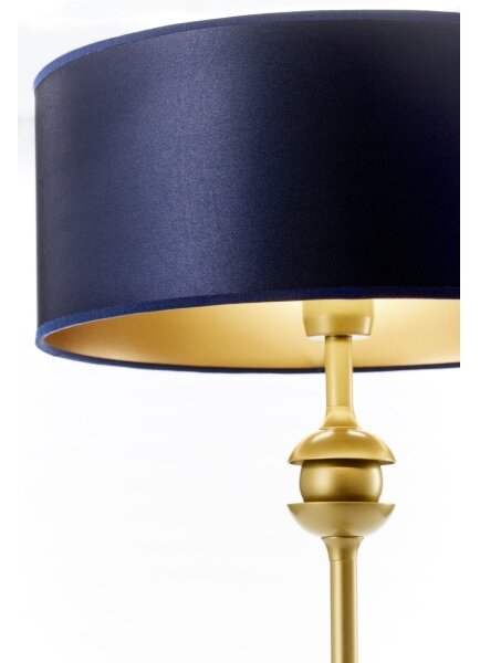 Lampă de masă Jupiter 2116 - KASZMIR, 1xE27/15W/230V, albastru/auriu