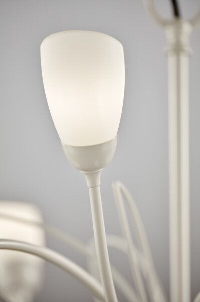 Jupiter 2062 - Candelabru pe lanț GLORIOSA 15xG9/14W/230V crem
