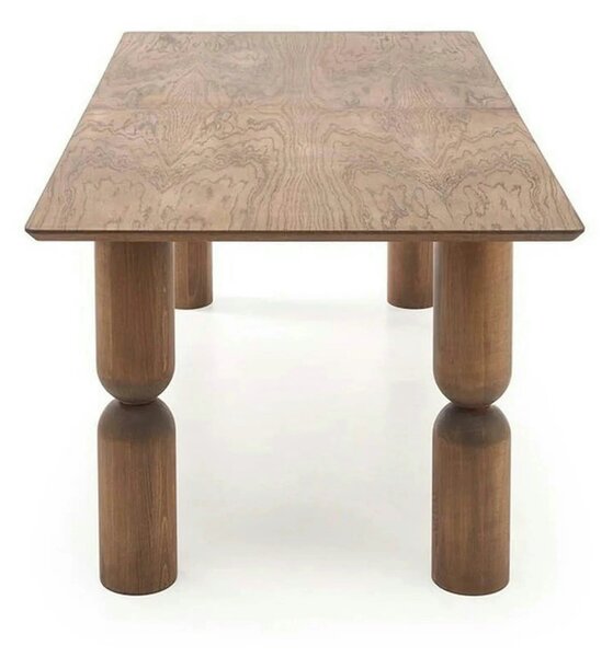 Masa extensibila MELTON, nuc, 200/300x101x76 cm