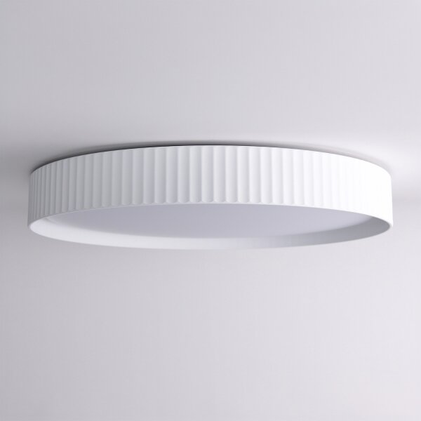 Brilagi - Plafonieră LED dimabilă LUCIA LED/60W/230V, diametru 59 cm, albă + telecomandă