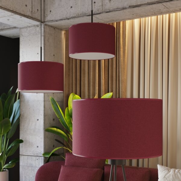 Lampadar NEVIA Sollux SL.1856 1xE27/15W/230V, roșu