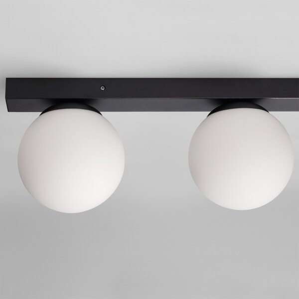 Brilagi - Spot aplicat SELE BALL 1xGU10/30W/230V + 2xG9/10W, negru