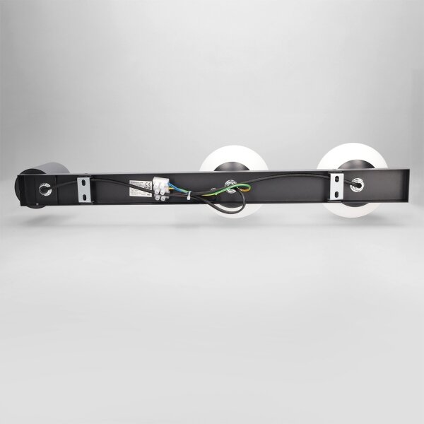 Brilagi - Spot aplicat SELE BALL 1xGU10/30W/230V + 2xG9/10W, negru