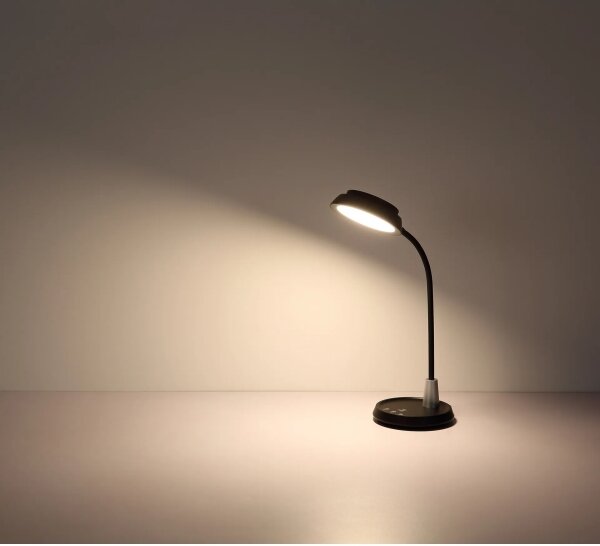 Globo 58496S - Lampă de birou LED tactilă reglabilă KIRK LED/12W/230V, neagră