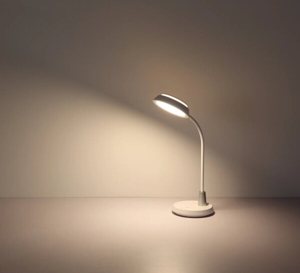 Globo 58496W - Lampă de birou tactilă LED reglabilă KIRK LED/12W/230V albă