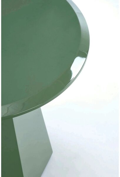 Masuta cafea LOCA, verde deschis, 50x47 cm