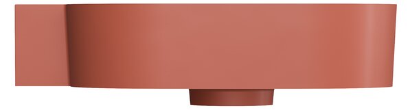 Omnires Ovo M+ lavoar 55x38 cm ovale de blat mat OVO555UWLTE