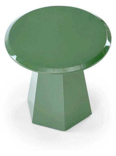 Masuta cafea LOCA, verde deschis, 50x47 cm