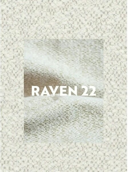 Scaun BORGO, bej - Raven 22, stofa clasica/metal, 58x60x87 cm