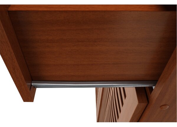 KONDELA Pantofar, MDF laminat, cireş american, FP 03