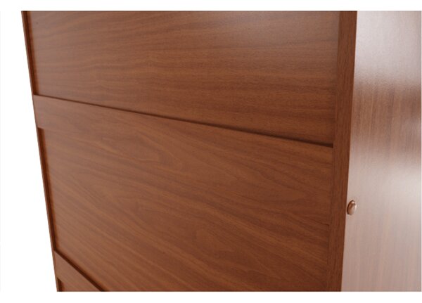 KONDELA Pantofar, MDF laminat, cireş american, FP 03