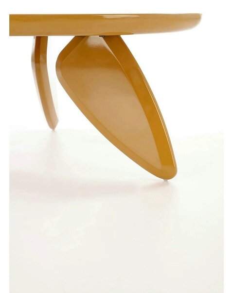 Masuta cafea SORAYA 2, galben mustar, 80x36 cm