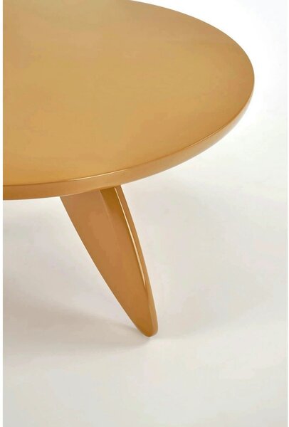 Masuta cafea SORAYA 2, galben mustar, 80x36 cm