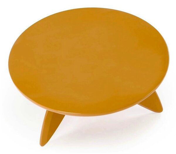 Masuta cafea SORAYA 2, galben mustar, 80x36 cm