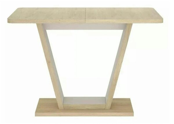 Masa extensibila NIGEL, stejar/casmir, PAL laminat, 120/160x80x76 cm