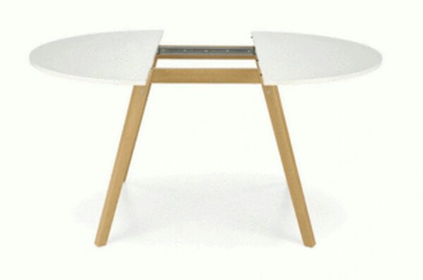 Masa extensibila RUBEN, casmir/stejar, PAL, 102/142x102x73 cm
