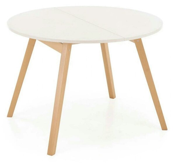 Masa extensibila RUBEN, casmir/stejar, PAL, 102/142x102x73 cm