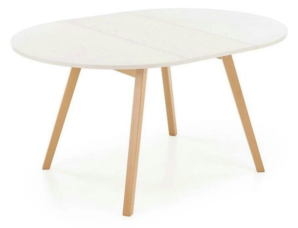 Masa extensibila RUBEN, casmir/stejar, PAL, 102/142x102x73 cm