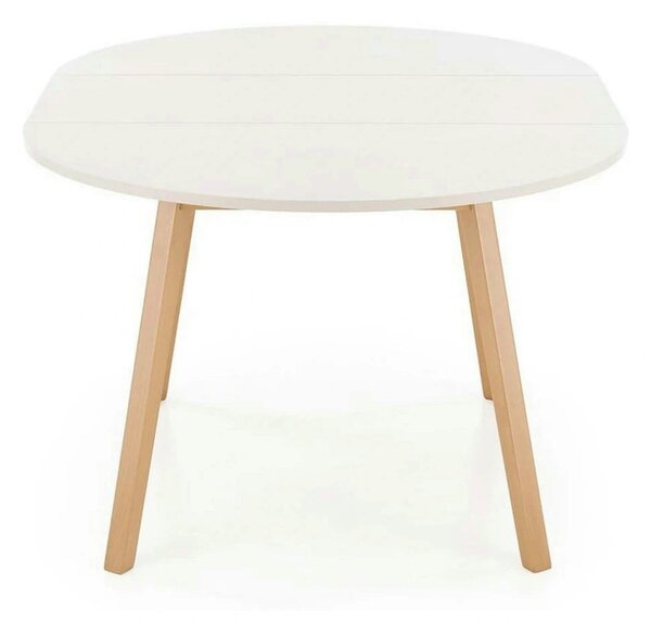 Masa extensibila RUBEN, casmir/stejar, PAL, 102/142x102x73 cm