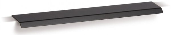 Maner pentru mobilier Cruve, negru mat, L: 200 mm