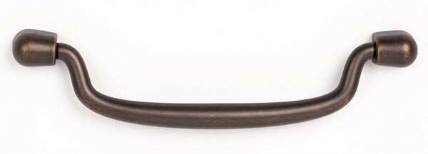 Maner pentru mobila Pendant, finisaj alama antichizata, L:138.4 mm
