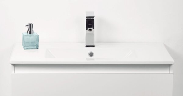 Maner pentru mobila Grada, finisaj alb mat, L:197 mm