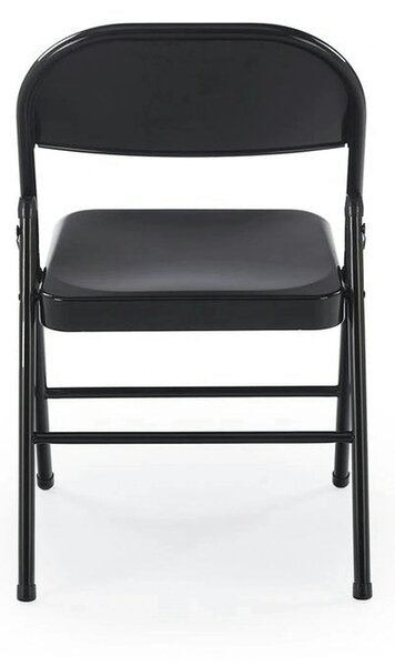 Scaun K565, negru, metal, 46x47x75 cm
