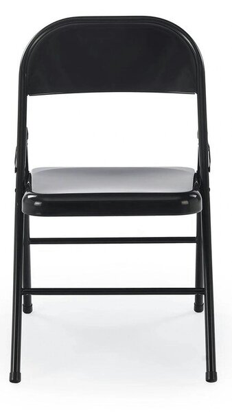 Scaun K565, negru, metal, 46x47x75 cm