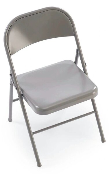 Scaun K565, gri, metal, 46x47x75 cm
